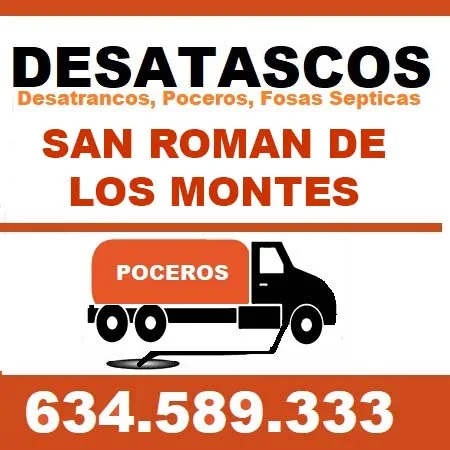 desatascos SAN ROMAN DE LOS MONTES