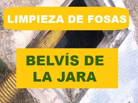 limpieza de fosas septicas Belvis de la Jara