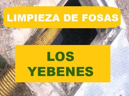 limpieza de fosas septicas Los Yebenes